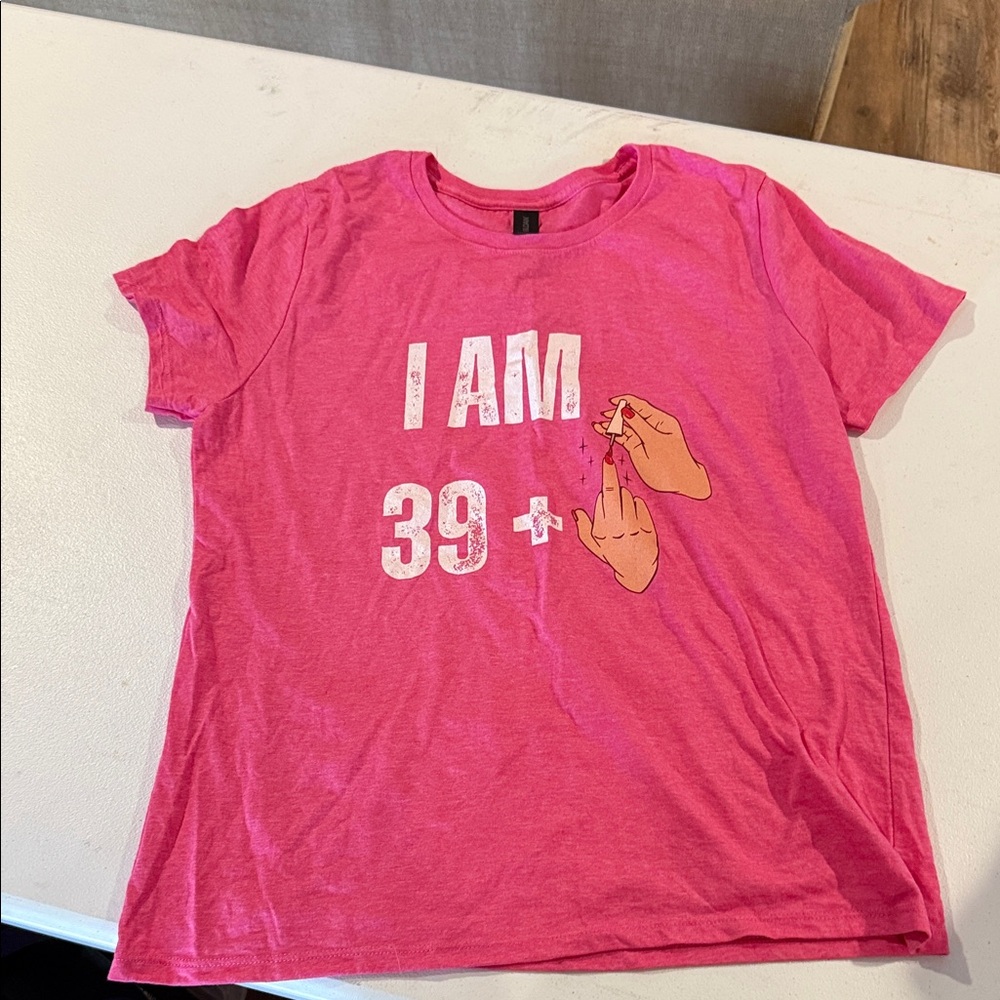 Pink Graphic T-Shirt